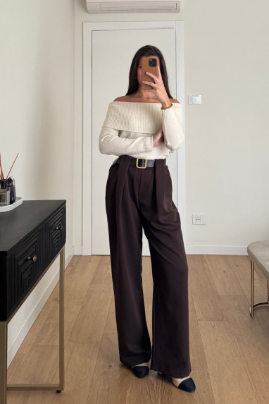 TWENTY Maglia collo shiffer