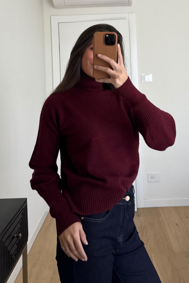 Maglia morbida dolcevita