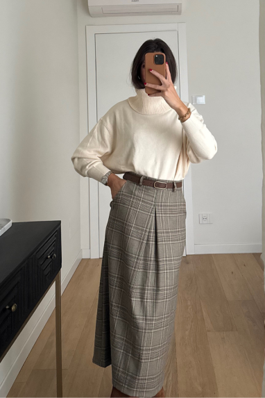 Gonna macro check con pince frontale