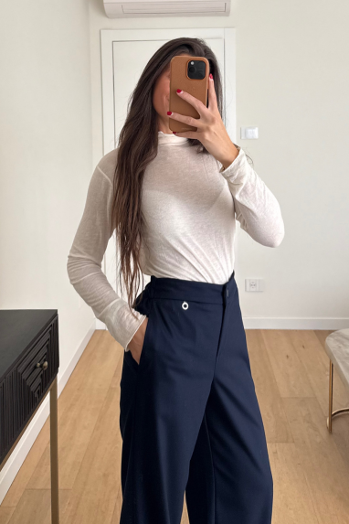 ECO Pantalone con elastico posteriore