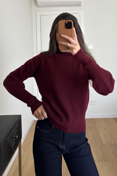 Maglia morbida dolcevita