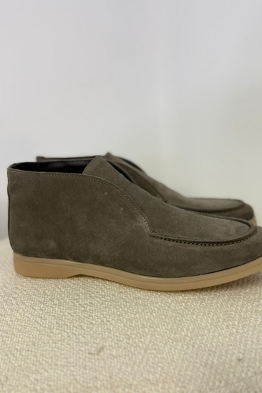 MAN Scarpa alta camoscio