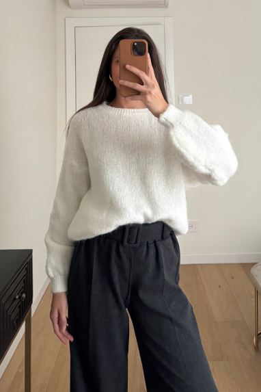 TWENTY Maglione morbido girocollo