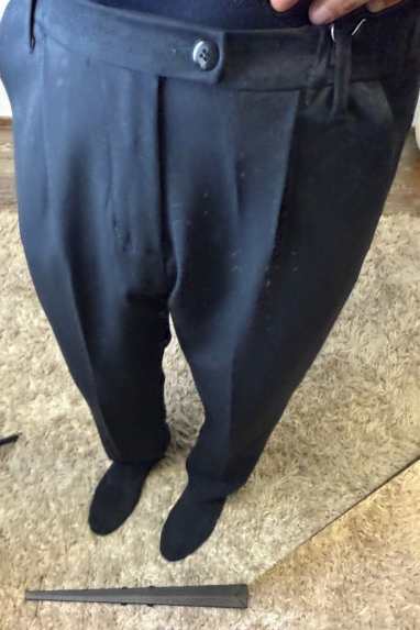MAN Pantalone sartoriale misto viscosa