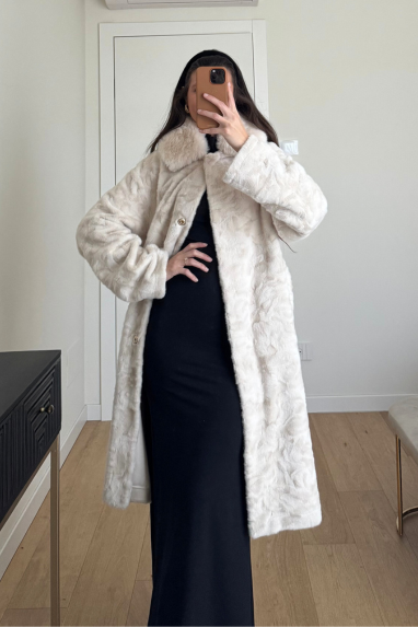 ECO Ecopelliccia goffrata