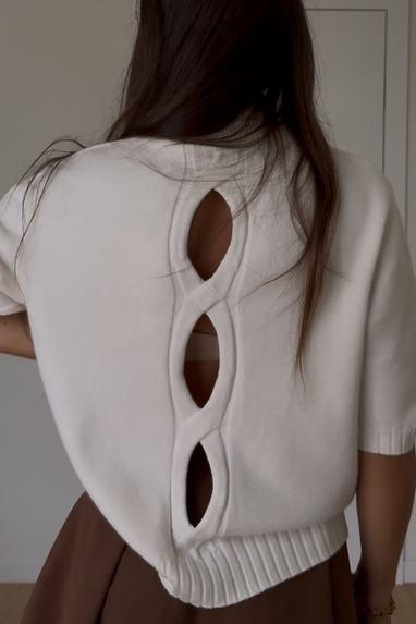 TWENTY Maglia con dettaglio posteriore