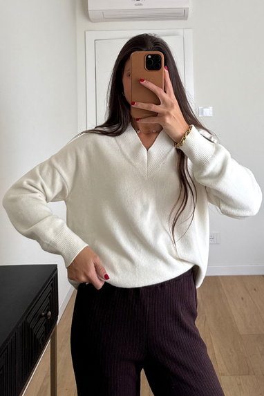 ECO Maglia scollo a V