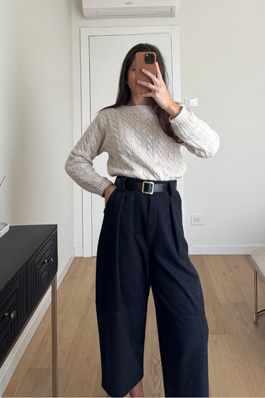 TWENTY Maglione trecce