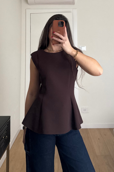 ECO Top strutturato svasato