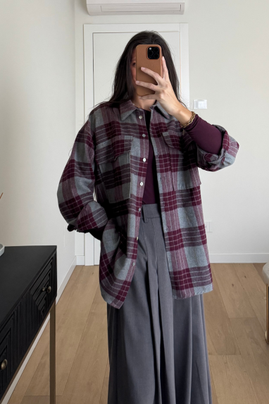 Camicia a quadri