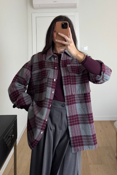Camicia a quadri