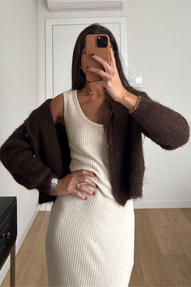 TWENTY Cardigan corto scollo a V