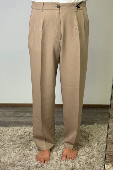 MAN Pantalone taglio sartoriale con pince