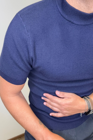 MAN Maglia lupetto misto viscosa
