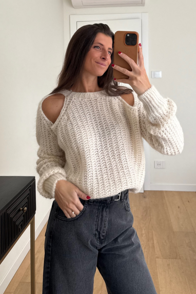 Maglia con doppio cut-out