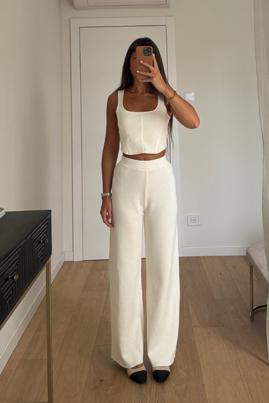 TWENTY Coordinato comfy pantalone e top