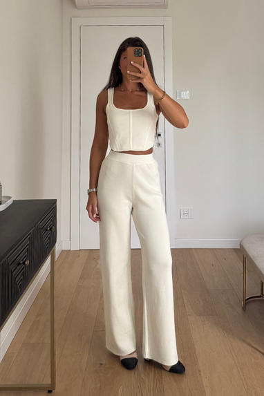 TWENTY Coordinato comfy pantalone e top