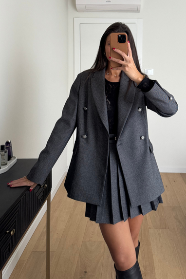 ECO Blazer doppiopetto