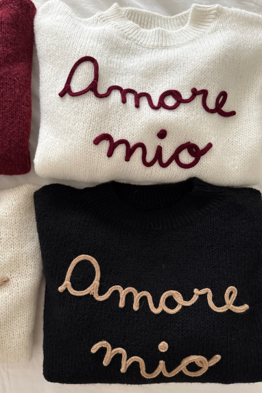 Maglione "Amore mio"