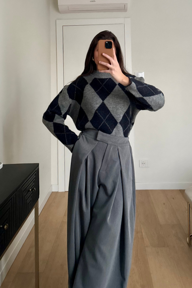 TWENTY Maglione rombi