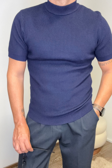 MAN Maglia lupetto misto viscosa
