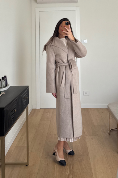 ECO Cappotto con cappuccio