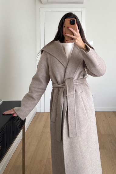 ECO Cappotto con cappuccio