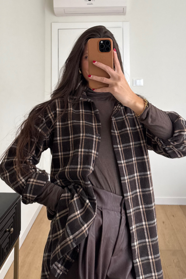 Camicia over tartan