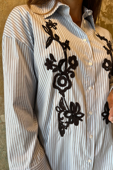 ECO Camicia Ricamo