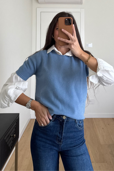 Maglia girocollo manica corta