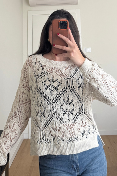 ECO Maglia traforata crochet