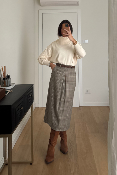 Gonna macro check con pince frontale