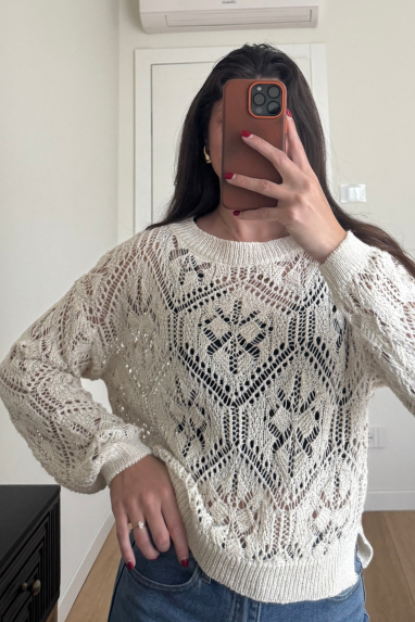 ECO Maglia traforata crochet
