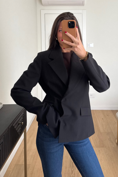 ECO Giacca bottoni a scomparsa