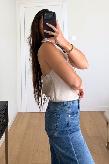 Top Satin Velo
