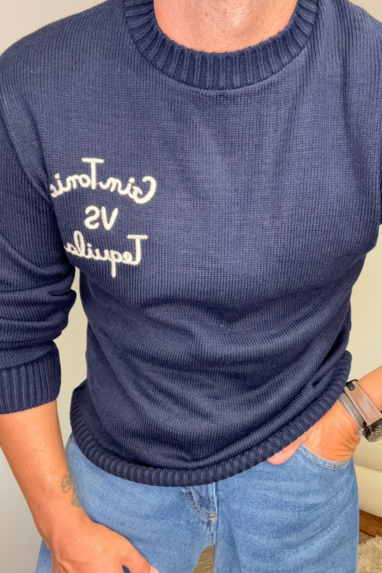 MAN Maglioncino con ricamo