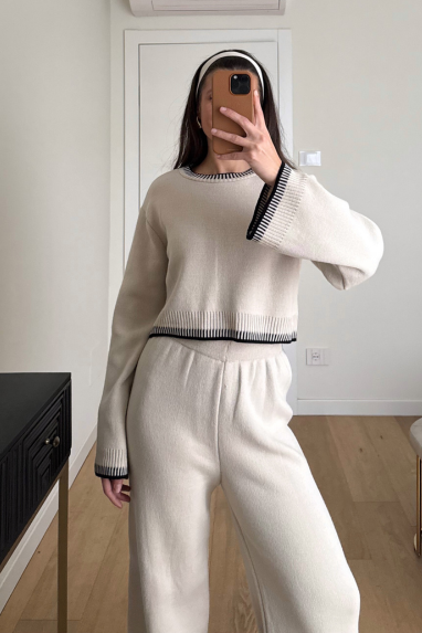 TWENTY Coordinato comfy con dettaglio