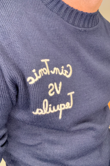 MAN Maglioncino con ricamo