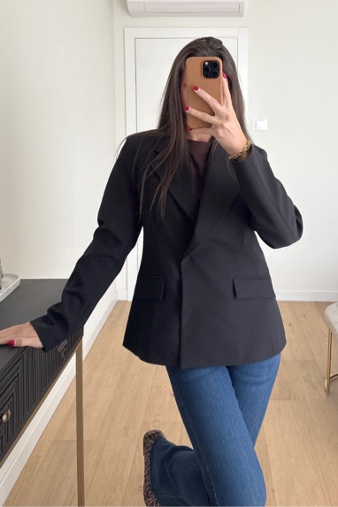 ECO Giacca bottoni a scomparsa