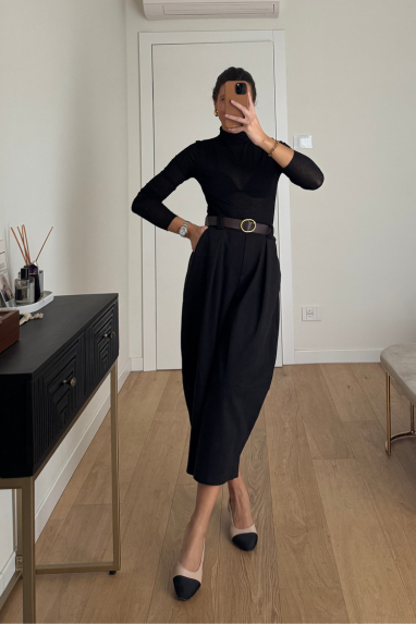 TWENTY Pantalone balloon suede