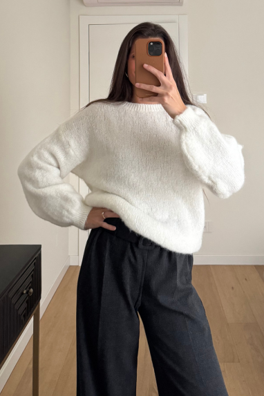 TWENTY Maglione morbido girocollo