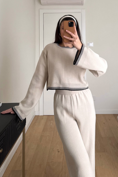 TWENTY Coordinato comfy con dettaglio