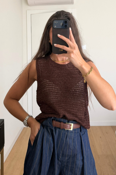 Maglia Lurex girocollo