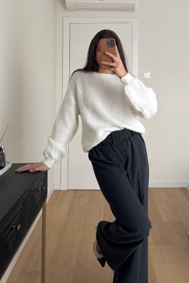 TWENTY Maglione morbido girocollo