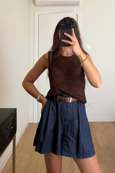 Maglia Lurex girocollo