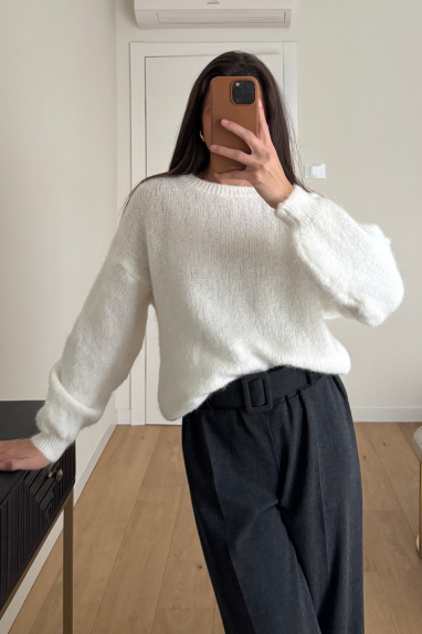 TWENTY Maglione morbido girocollo