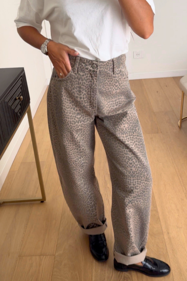 ECO Jeans Animalier
