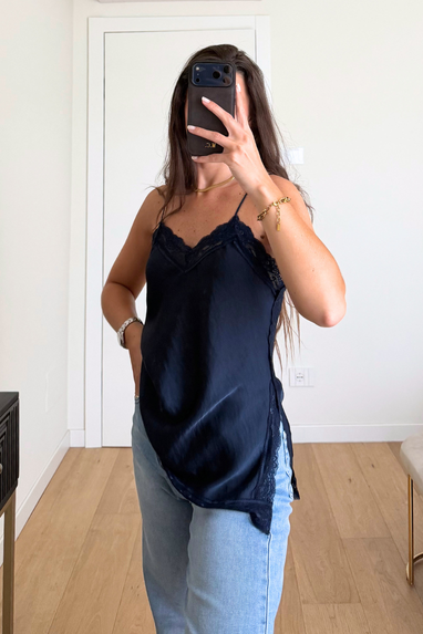 Top Satin Nuit