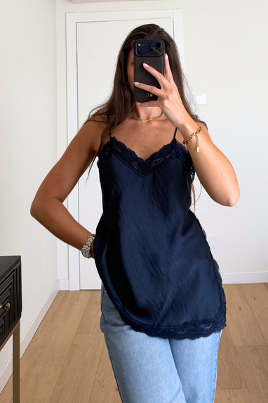 Top Satin Nuit