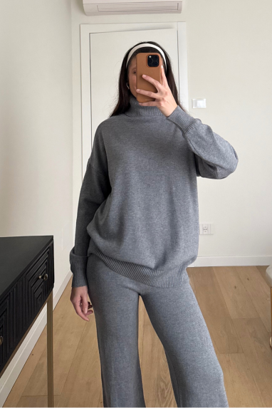 TWENTY Coordinato comfy con dolcevita